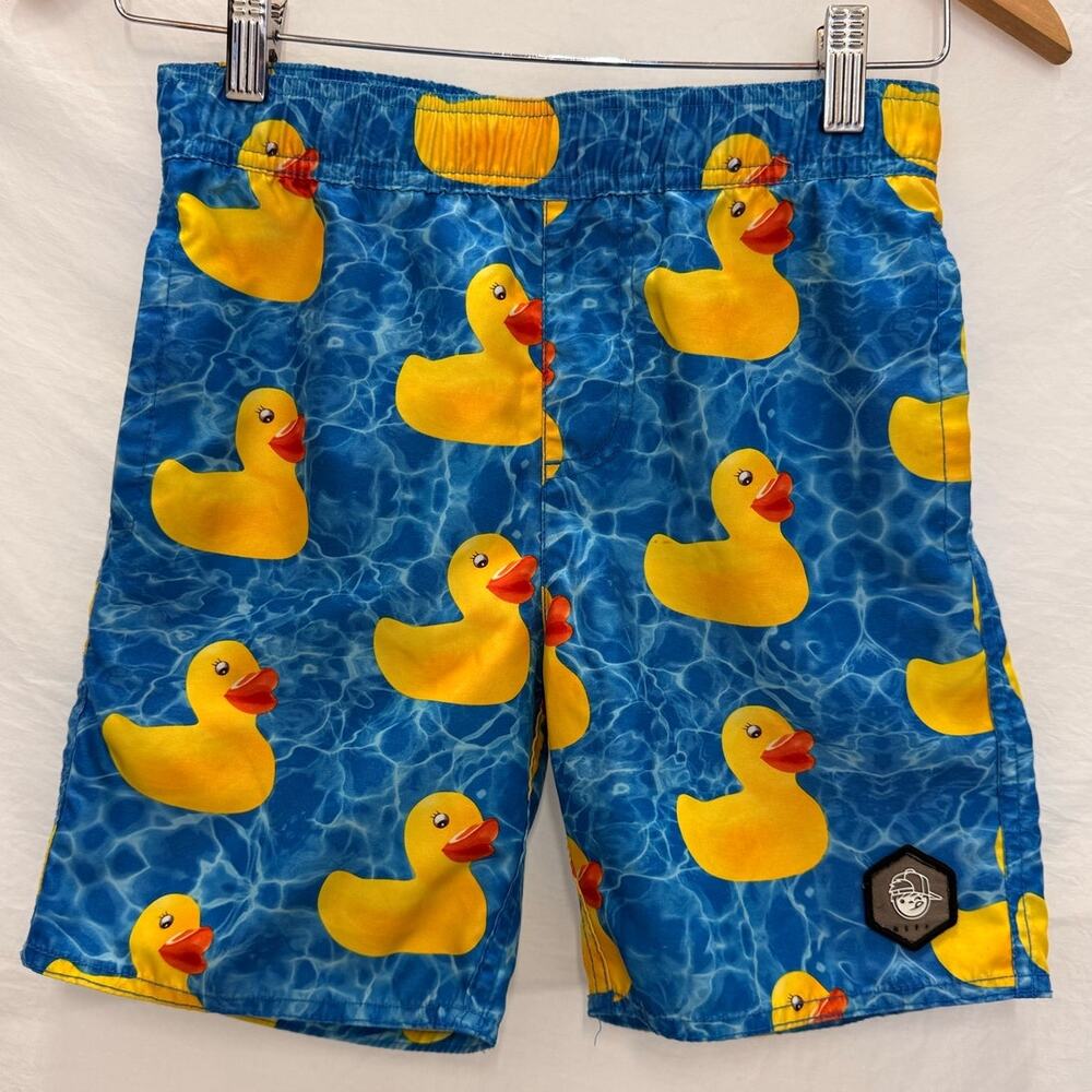 Neff Duck Print Men's‎ Swim Trunk Small Swim Beach